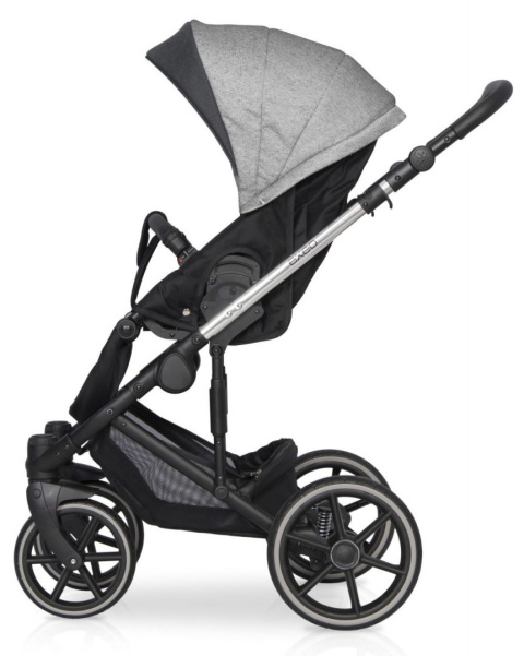 EXEO Expander 2w1 Wózek głęboko-spacerowy - CARBON