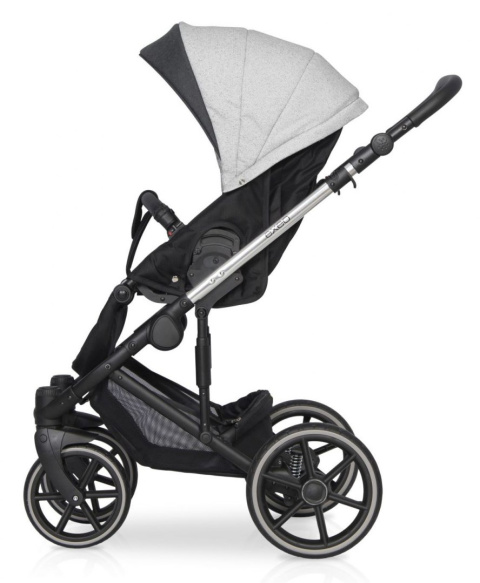 EXEO Expander 2w1 Wózek głęboko-spacerowy - SILVER