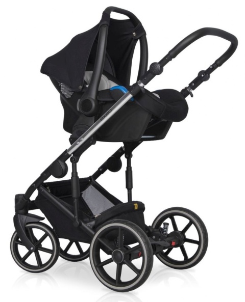 EXEO Expander 3w1 Wózek głęboko-spacerowy z fotelikiem Kite 0-13 kg - MOCCA