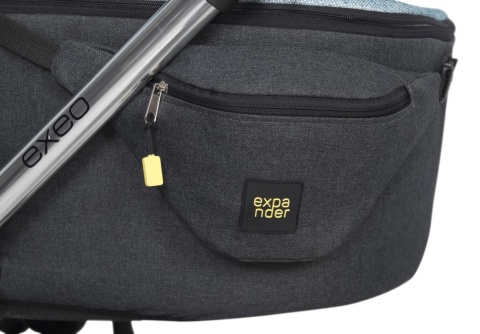 EXEO Expander 3w1 Wózek głęboko-spacerowy z fotelikiem Kite 0-13 kg - MOCCA