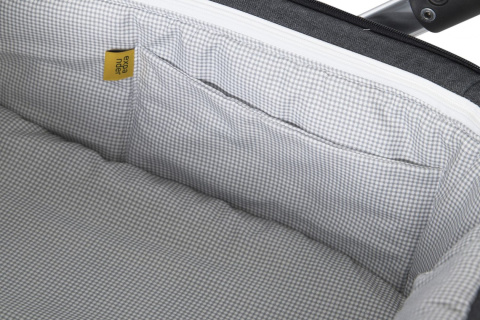 EXEO Expander 3w1 Wózek głęboko-spacerowy z fotelikiem Kite 0-13 kg - SILVER