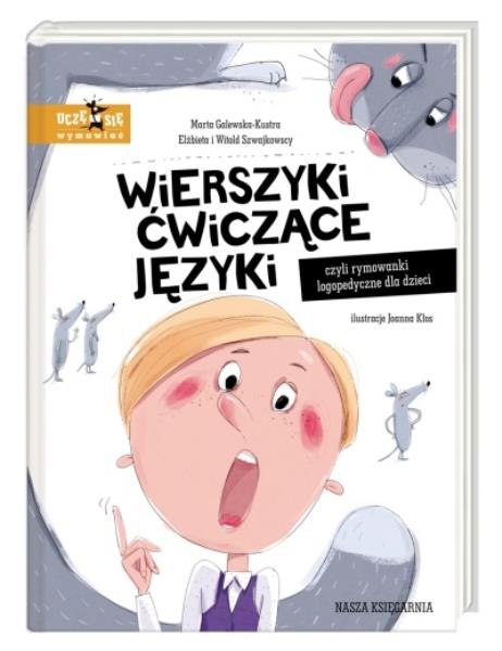 Książka Wierszyki ćwiczące języki, czyli rymowanki logopedyczne dla dzieci