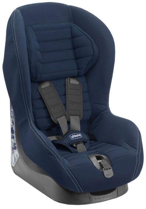 X-pace isofix CHICCO Fotelik samochodowy 9-18 kg 4 gwiazki w Adac - midnight