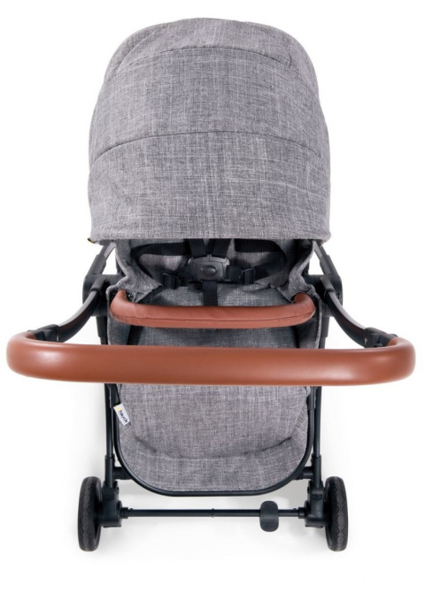HAUCK EAGLE 4S Wózek spacerowy z przekładanym siedziskiem do 25 kg - MELANGE GREY