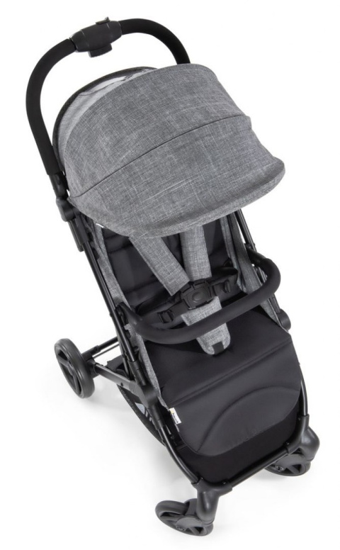 HAUCK SUNNY Kompaktowy wózek spacerowy do 25 kg - MELANGE GREY/BLACK