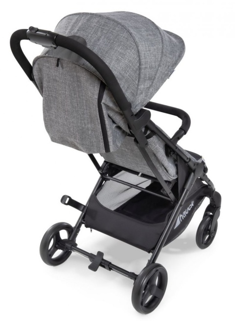 HAUCK SUNNY Kompaktowy wózek spacerowy do 25 kg - MELANGE GREY/BLACK