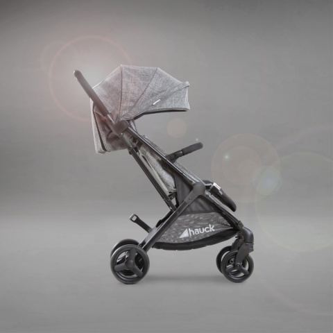 HAUCK SUNNY Kompaktowy wózek spacerowy do 25 kg - MELANGE GREY/BLACK
