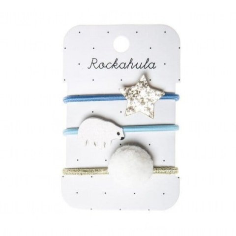 Rockahula Kids - gumki do włosów Polar Bear