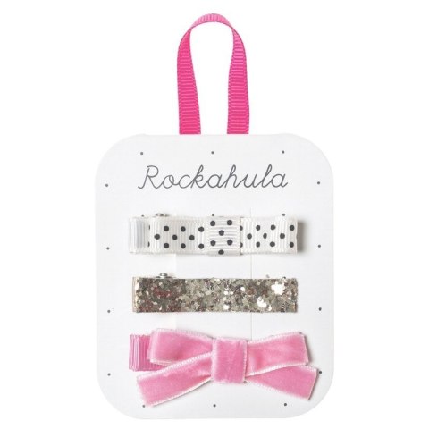 Rockahula Kids - 3 spinki do włosów Sparkle Bar Gold