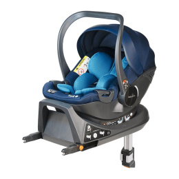 YORK I-Size BabySafe fotelik samochodowy z bazą isofix 0-13kg 0-15m - niebieski