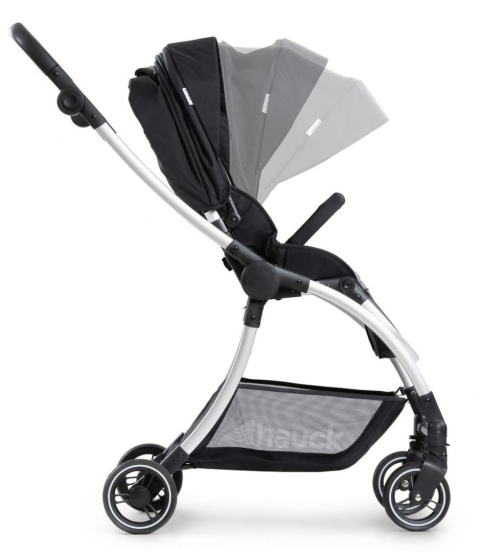 HAUCK EAGLE 4S DUOSET Wózek wielofunkcyjny 2w1 - BLACK/GREY