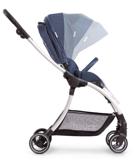 HAUCK EAGLE 4S DUOSET Wózek wielofunkcyjny 2w1 - DENIM/GREY