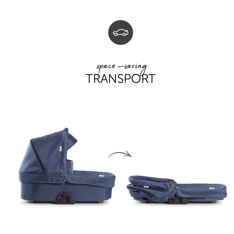 HAUCK EAGLE 4S DUOSET Wózek wielofunkcyjny 2w1 - DENIM/GREY