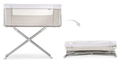 HAUCK FACE TO ME Łóżeczko dostawne - GREY