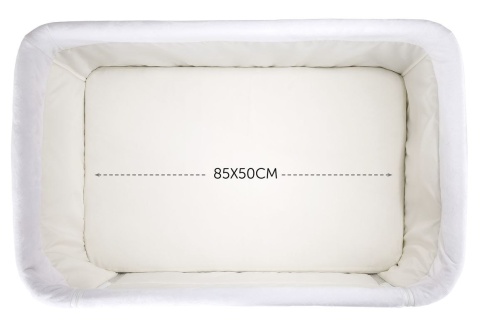 HAUCK FACE TO ME Łóżeczko dostawne - GREY