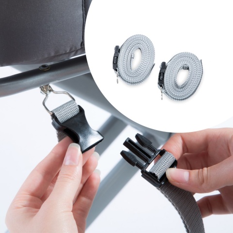 HAUCK FACE TO ME Łóżeczko dostawne - GREY