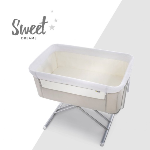 HAUCK FACE TO ME Łóżeczko dostawne - GREY