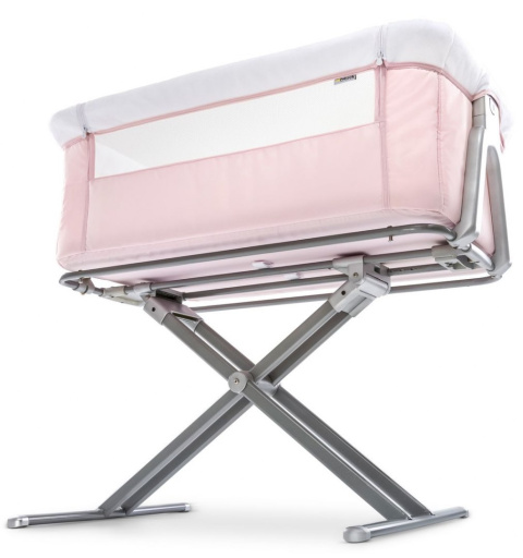 HAUCK FACE TO ME Łóżeczko dostawne - PINK