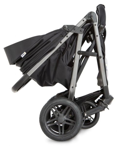 HAUCK RAPID 3R DUO Podwójny wielofunkcyjny wózek spacerowy - SILVER/CHARCOAL