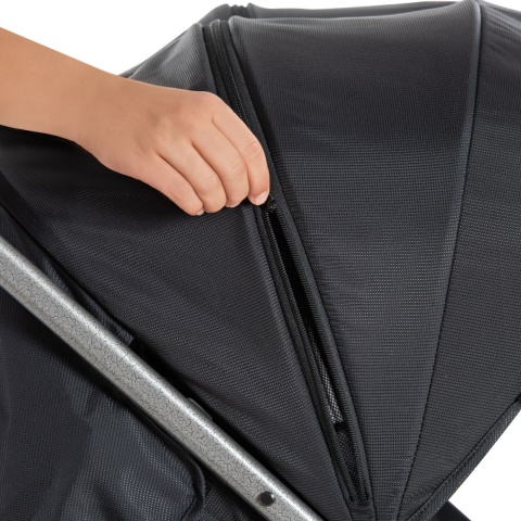 HAUCK RAPID 3R DUO Podwójny wielofunkcyjny wózek spacerowy - SILVER/CHARCOAL