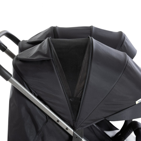 HAUCK RAPID 3R DUO Podwójny wielofunkcyjny wózek spacerowy - SILVER/CHARCOAL