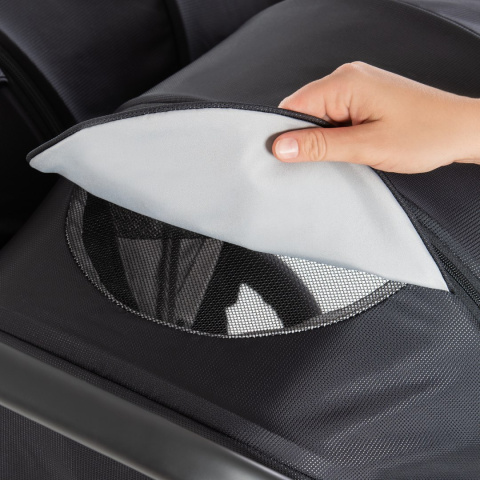 HAUCK RAPID 3R DUO Podwójny wielofunkcyjny wózek spacerowy - SILVER/CHARCOAL