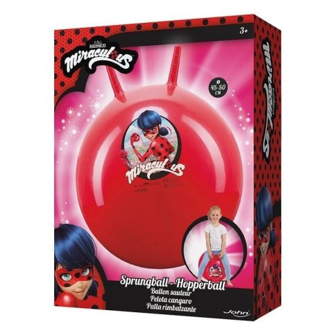 JOHN Piłka do skakania Skoczek Miraculum 45-50cm