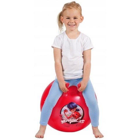 JOHN Piłka do skakania Skoczek Miraculum 45-50cm