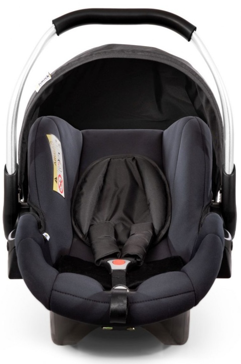 HAUCK COMFORT FIX Fotelik samochodowy 0-13 kg - BLACK/BLACK