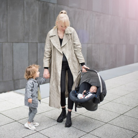 HAUCK COMFORT FIX Fotelik samochodowy 0-13 kg - BLACK/BLACK