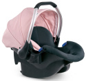 HAUCK COMFORT FIX Fotelik samochodowy 0-13 kg - PINK/GREY