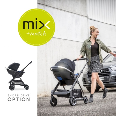 HAUCK iPro Baby Fotelik samochodowy i-Size 0-13 kg - CAVIAR