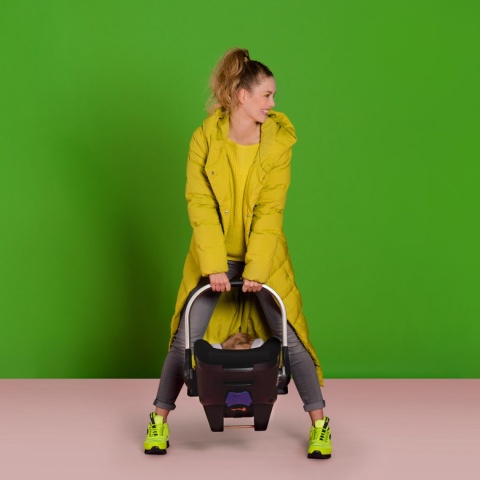 HAUCK iPro Baby Fotelik samochodowy i-Size 0-13 kg - CAVIAR