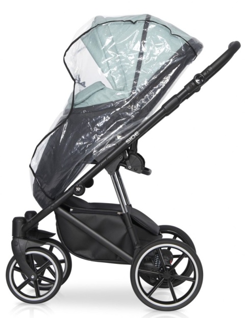 RIKO SIDE 2w1 Wózek głęboko-spacerowy - GREY FOX