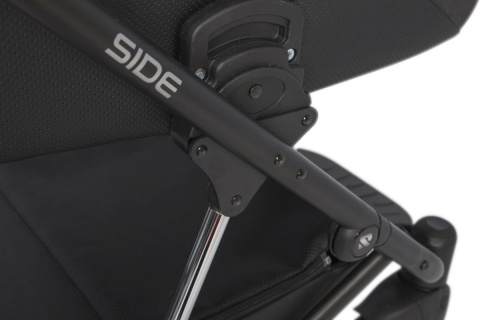 RIKO SIDE 2w1 Wózek głęboko-spacerowy - GREY FOX