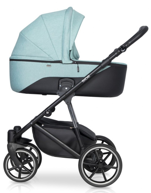 RIKO SIDE 2w1 Wózek głęboko-spacerowy - MINT