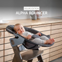HAUCK ALPHA BOUNCER DELUXE leżaczek z możliwością montażu na krzesełkach Alpha+ i Beta+ MELANGE GREY