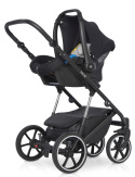 RIKO SIDE 3w1 Wózek głęboko-spacerowy z fotelikiem Kite 0-13 kg - ANTHRACITE