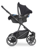 RIKO SIDE 3w1 Wózek głęboko-spacerowy z fotelikiem Kite 0-13 kg - ANTHRACITE