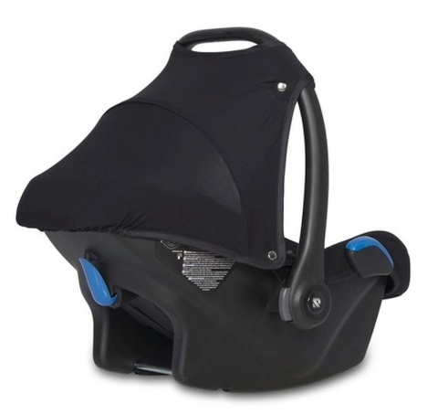 RIKO SIDE 3w1 Wózek głęboko-spacerowy z fotelikiem Kite 0-13 kg - ANTHRACITE