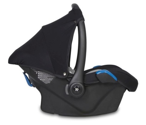 RIKO SIDE 3w1 Wózek głęboko-spacerowy z fotelikiem Kite 0-13 kg - ANTHRACITE