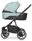 RIKO SIDE 3w1 Wózek głęboko-spacerowy z fotelikiem Kite 0-13 kg - ANTHRACITE