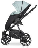 RIKO SIDE 3w1 Wózek głęboko-spacerowy z fotelikiem Kite 0-13 kg - ANTHRACITE