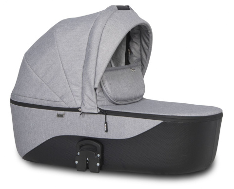RIKO SIDE 3w1 Wózek głęboko-spacerowy z fotelikiem Kite 0-13 kg - GREY FOX