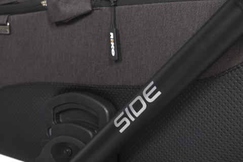 RIKO SIDE 3w1 Wózek głęboko-spacerowy z fotelikiem Kite 0-13 kg - GREY FOX