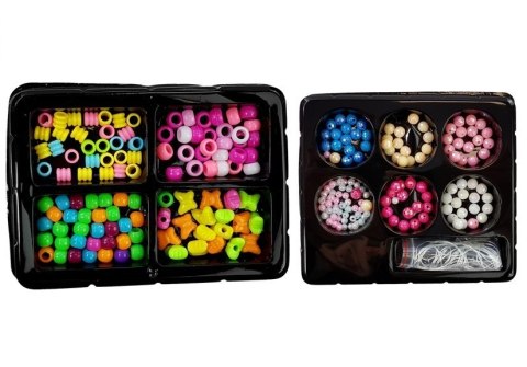 Zestaw Koralików z Kuferkiem Koraliki Biżuteria