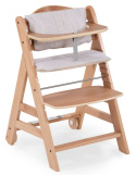 HAUCK BETA+ B Drewniane krzesełko do karmienia - NATURAL