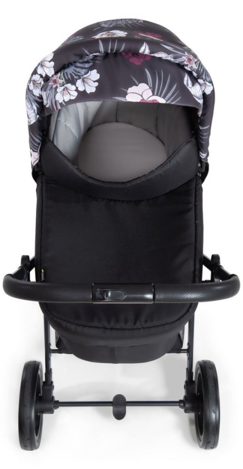HAUCK MARS DUOSET 2w1 Wózek głęboko-spacerowy - WILD BLOOMS BLACK