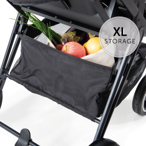 HAUCK MARS DUOSET 2w1 Wózek głęboko-spacerowy - WILD BLOOMS BLACK