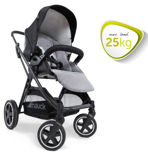 HAUCK MARS Wózek wielofunkcyjny - wersja spacerowa do 25 kg - CAVIAR/STONE